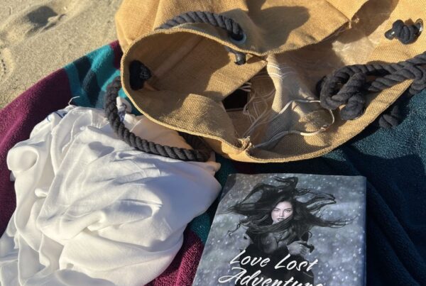 Another fan quietly reading Love Lost Adventure: The Lie on the beaches of Bora Bora!